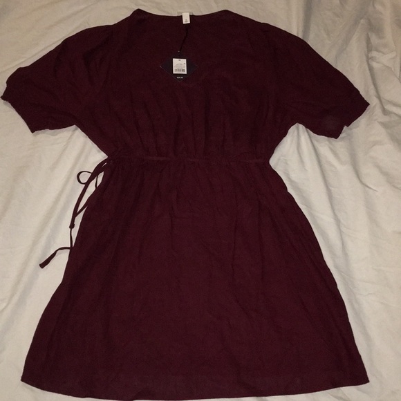Ava & Viv Dresses & Skirts - Ava&Viv Plus Size Burgundy Midi Dress Sz 3X